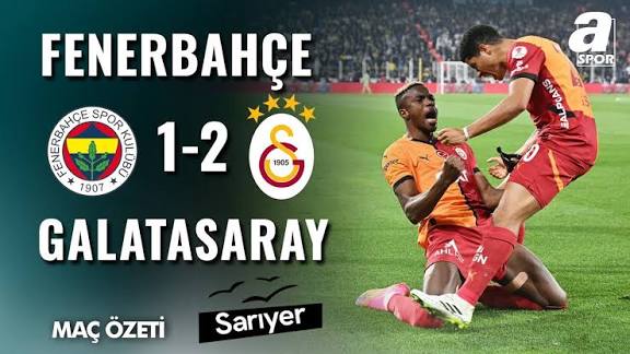 Galatasaray Ve Fenerbahçe Maçı